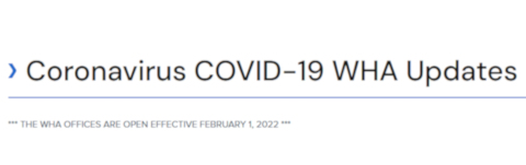 Resident Newsletter: Coronavirus COVID-19 Updates & Guidance