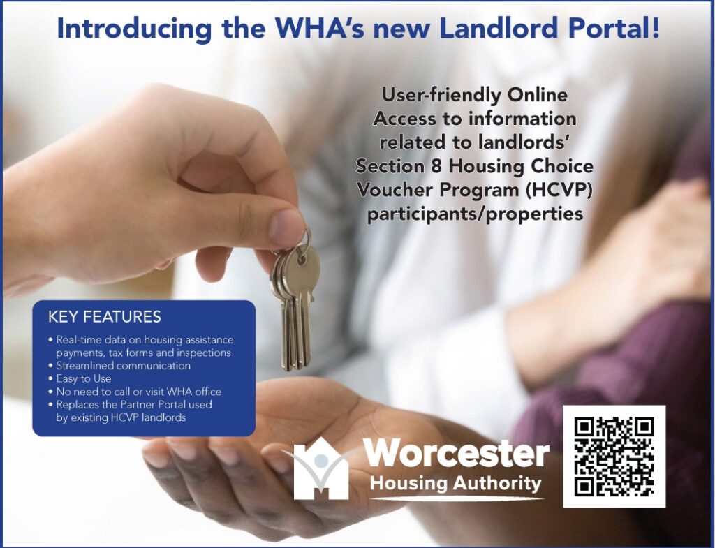 ATTENTION LANDLORDS. The WHA is excited for the launch of its Landlord Portal!