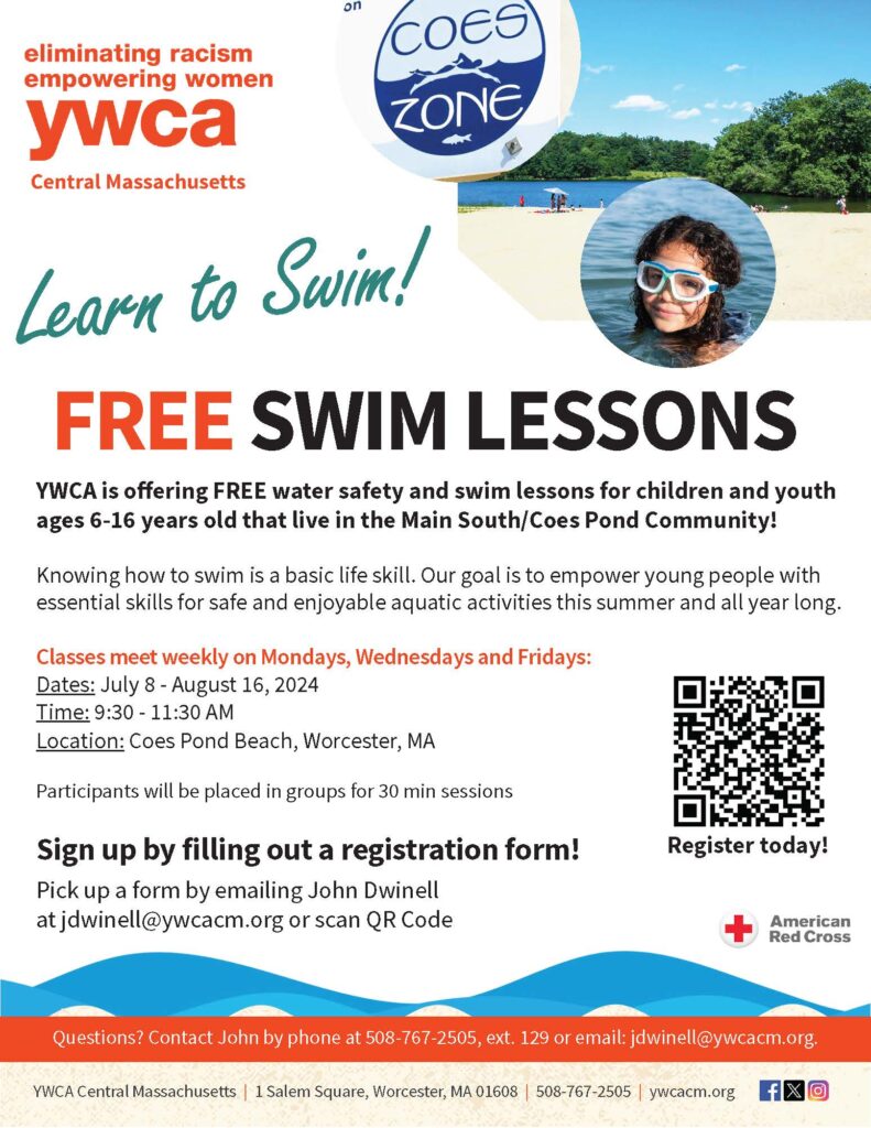 WHA, YWCA Partner for Free Swim Lessons!