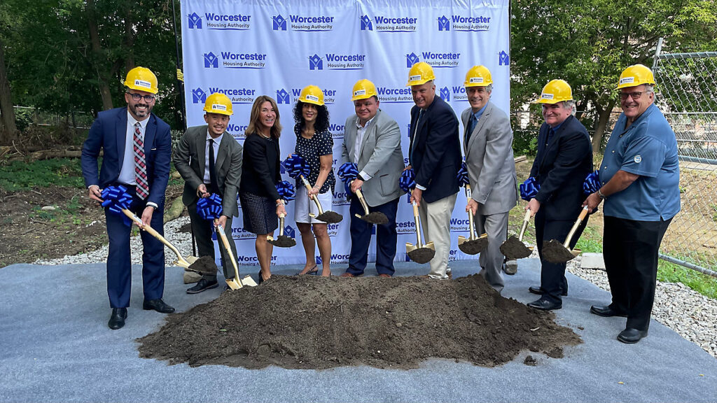 Worcester Housing Authority celebrates start of Phase Two of Curtis Apartments rebuild