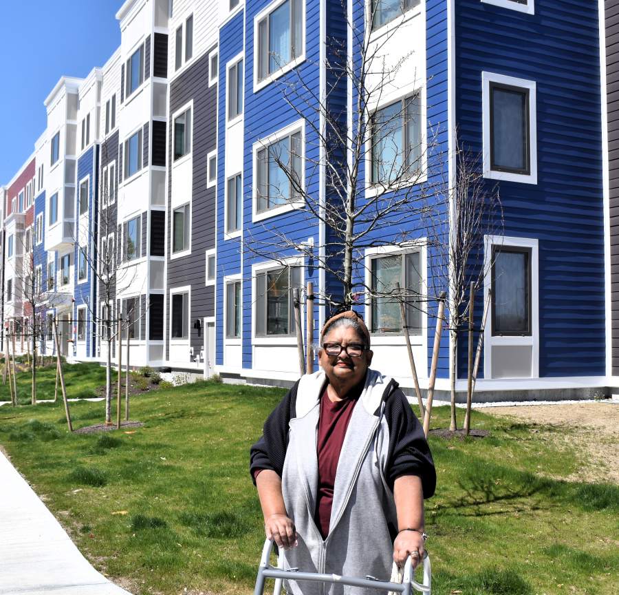Curtis Apartments redevelopment reaches major milestone with first 129 units complete; new name to be announced